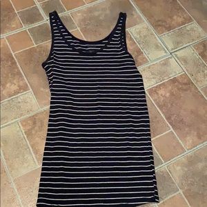 motherhood maternity size small navy blue tank top